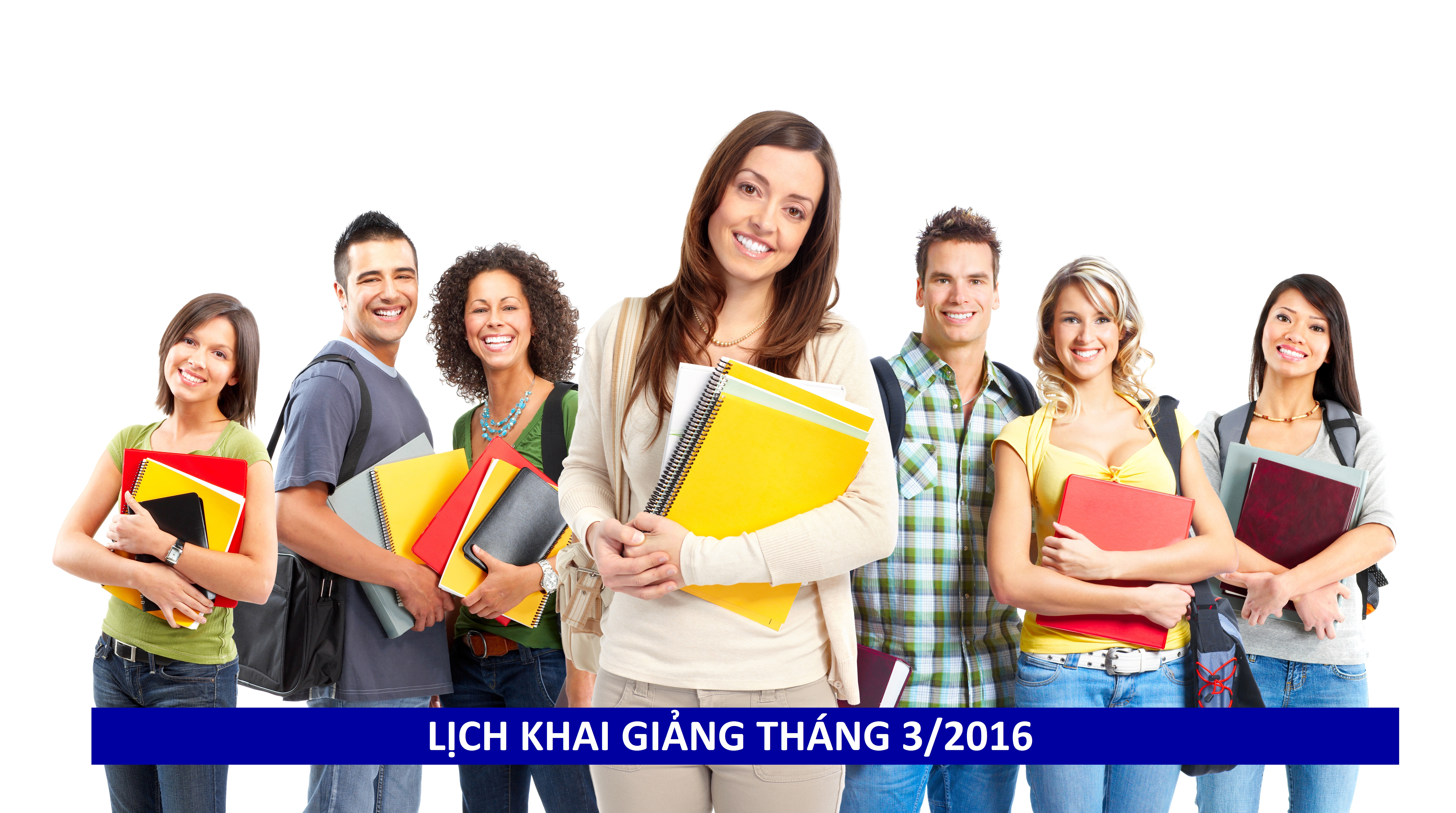 Lịch khai giảng tháng 3/2016