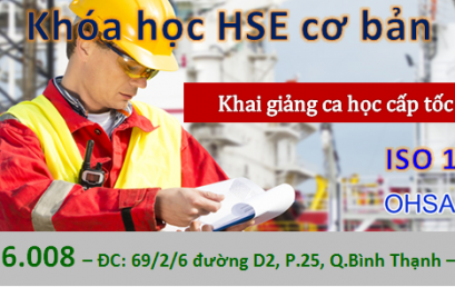 TẶNG 30% HỌC PHÍ HSE CƠ BẢN CA CẤP TỐC (05/06)