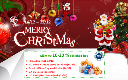 CHƯƠNG TRÌNH ƯU ĐÃI KHỦNG MÙA NOEL