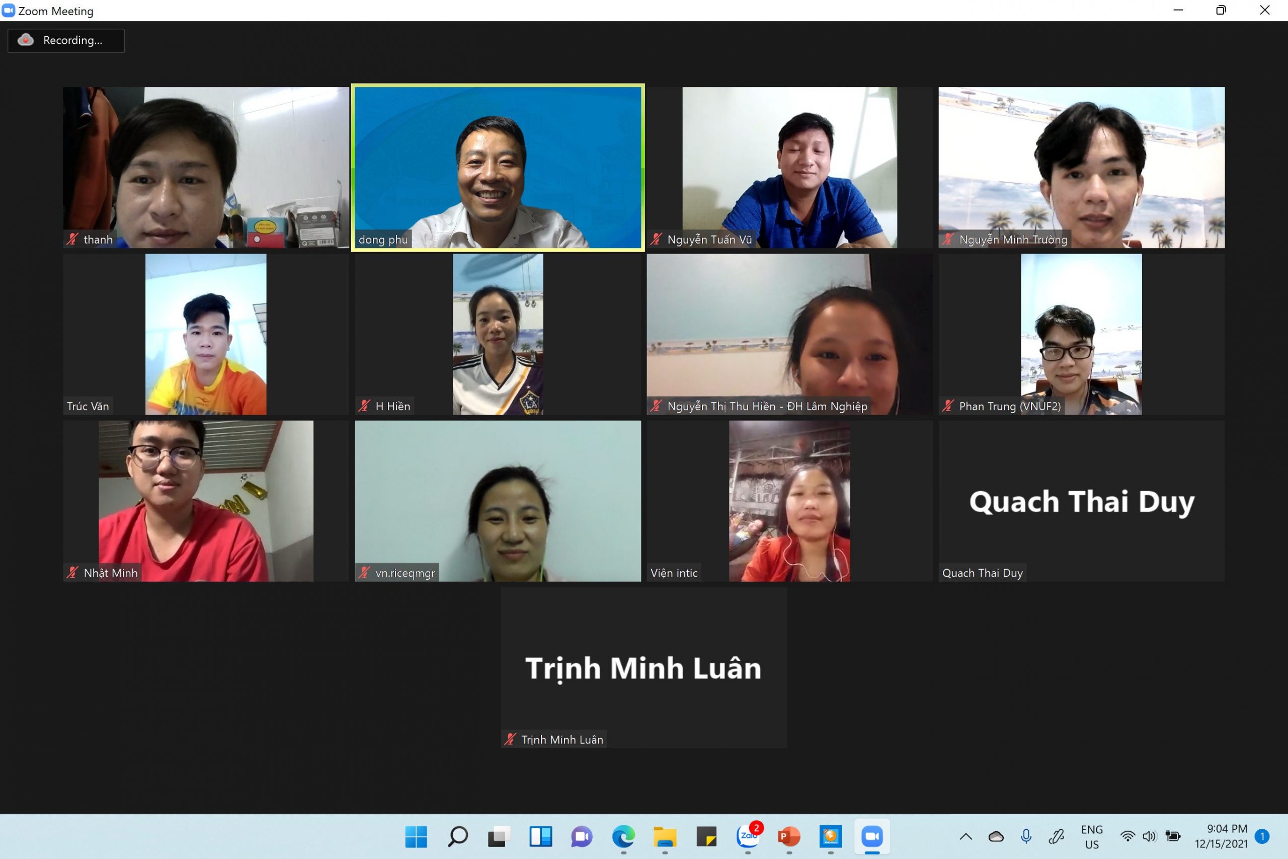 LỊCH KHAI GIẢNG THÁNG 01/2022