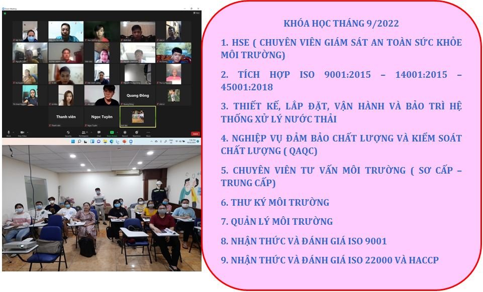 LỊCH KHAI GIẢNG THÁNG 09/2022 (Giảm 10-30% học phí) LỊCH KHAI GIẢNG THÁNG 09/2022 (Giảm 10-30% học phí)