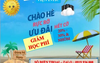 LỊCH KHAI GIẢNG THÁNG 06/2023 – TƯNG BỪNG CHÀO HÈ- 0919936008( Điện thoại có Zalo)