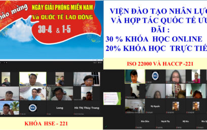 LỊCH KHAI GIẢNG THÁNG 04 – GIẢM 20 ĐẾN 30% HỌC PHÍ – LH: Zalo 0919 936 008