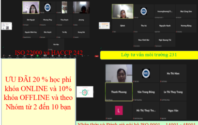 LỊCH KHAI GIẢNG THÁNG 05/2024 – GIẢM 10% HP OFF và 20% KHÓA ON